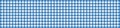 Checkered tablecloth banner blue white