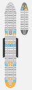 Wide body Double Deck Aircraft Seat Map