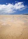 Wide expanse of sand at El Puntal