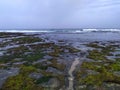 wide expanse of sea on the sepanjang Gunungkidul, Yogyakarta, Indonesia