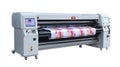 Wide format label printing machine for versatile paper roll applications and efficient production