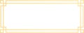 Wide golden double border creating an elegant frame on a clean white background, ideal for enhancing certificates
