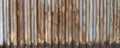 wide grey and brown rusted steel texture background Royalty Free Stock Photo