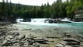 Wide and low Rearguard Falls 4K