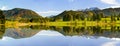 Wide panorama landscape in Bavaria