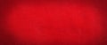 Wide panorama red wall texture for background with copy space for design Royalty Free Stock Photo