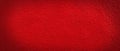 Wide panorama red wall texture for background with copy space for design Royalty Free Stock Photo