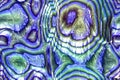 Wide repeating sea nacre pattern Royalty Free Stock Photo