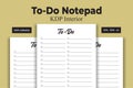 Wide Ruled Notebook KDP Interior Low and No Content Book