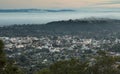 Wide scenic view of Santa Barbara, California.