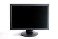 Wide Screen Computer Monitor Royalty Free Stock Photo