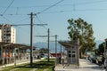 A wide shoot from tramway station