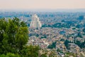 Wide shot of the buildings in Damascus city and Four Seasons Hotel