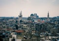 Buildings and Mosques in Damascus Royalty Free Stock Photo