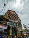 Wide Shot of Crawford Market Building Structure With Sunny Sky At Kalbadevi, Mumbai, India