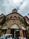 Wide Shot of Crawford Market Building Structure With Sunny Sky At Kalbadevi, Mumbai, India