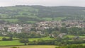 High angle shot overlooking Axminster