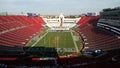 Empty Los Angeles Memorial Coliseum