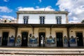 Wide shot of PinhÃÂ£o Train Station, in Douro Vinhateiro, Portugal