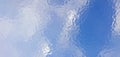 Wide Skyscape Clouds Abstract Background