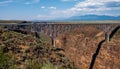 Rio Grande Gorge bridge New Mexico Royalty Free Stock Photo