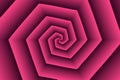 Wide spiral rosy background Royalty Free Stock Photo