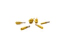 Wide variety of countersink drill bits from high-speed steels in different diameter sizes, sharp, precise point, five-flute