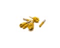 Wide variety of countersink drill bits from high-speed steels in different diameter sizes, sharp, precise point, five-flute