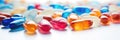 Wide variety of tablets, pills and capsules