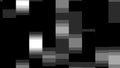 Wide vertical lines with flicker and gradient effect, 3d rendering. Computer generated technology background