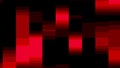 Wide vertical lines with flicker and gradient effect, 3d rendering. Computer generated technology background