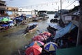 Choas at Amphawa, Mae klong river.