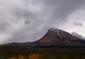 Autumn at Divide Mountain, Rainstorm Royalty Free Stock Photo