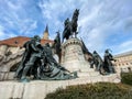 King Mathias Corvin Statue in Cluj Napoca