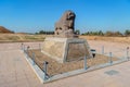 The Lion of Babylon Statue Royalty Free Stock Photo