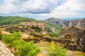 Wide view in Meteora, Greece Royalty Free Stock Photo