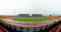 Wide view of a stadium