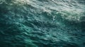 Wide water textured banner background Generative AI