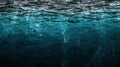Wide water textured banner background Generative AI