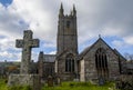 Widecombe Church Royalty Free Stock Photo