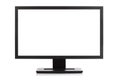 Widescreen computer monitor or television Royalty Free Stock Photo