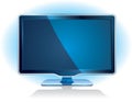 Widescreen tv display