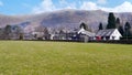 Widescreen view to Grasmere, Lake District Royalty Free Stock Photo