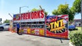 TNT Fireworks stand