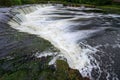 Widest waterfall in Europe Royalty Free Stock Photo