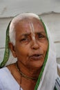 Widow in India Royalty Free Stock Photo