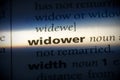 Widower