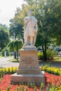 Adam Mickiewicz Monument. Adam Mickiewicz was a Polish poet, dramatist, essayist, publicist, translator, professor of Slavic liter