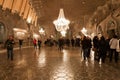 Wieliczka salt mine.