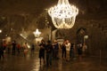 Wieliczka salt mine (Poland) Royalty Free Stock Photo